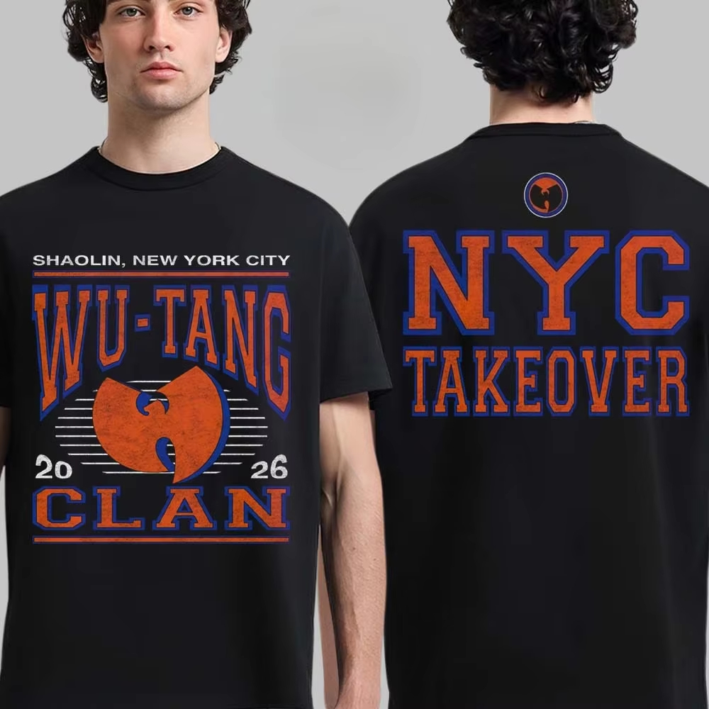 Summer Clothing Nyc - Wu-Tang Clan NYC Takeover Grafik-T-Shirt Y2K