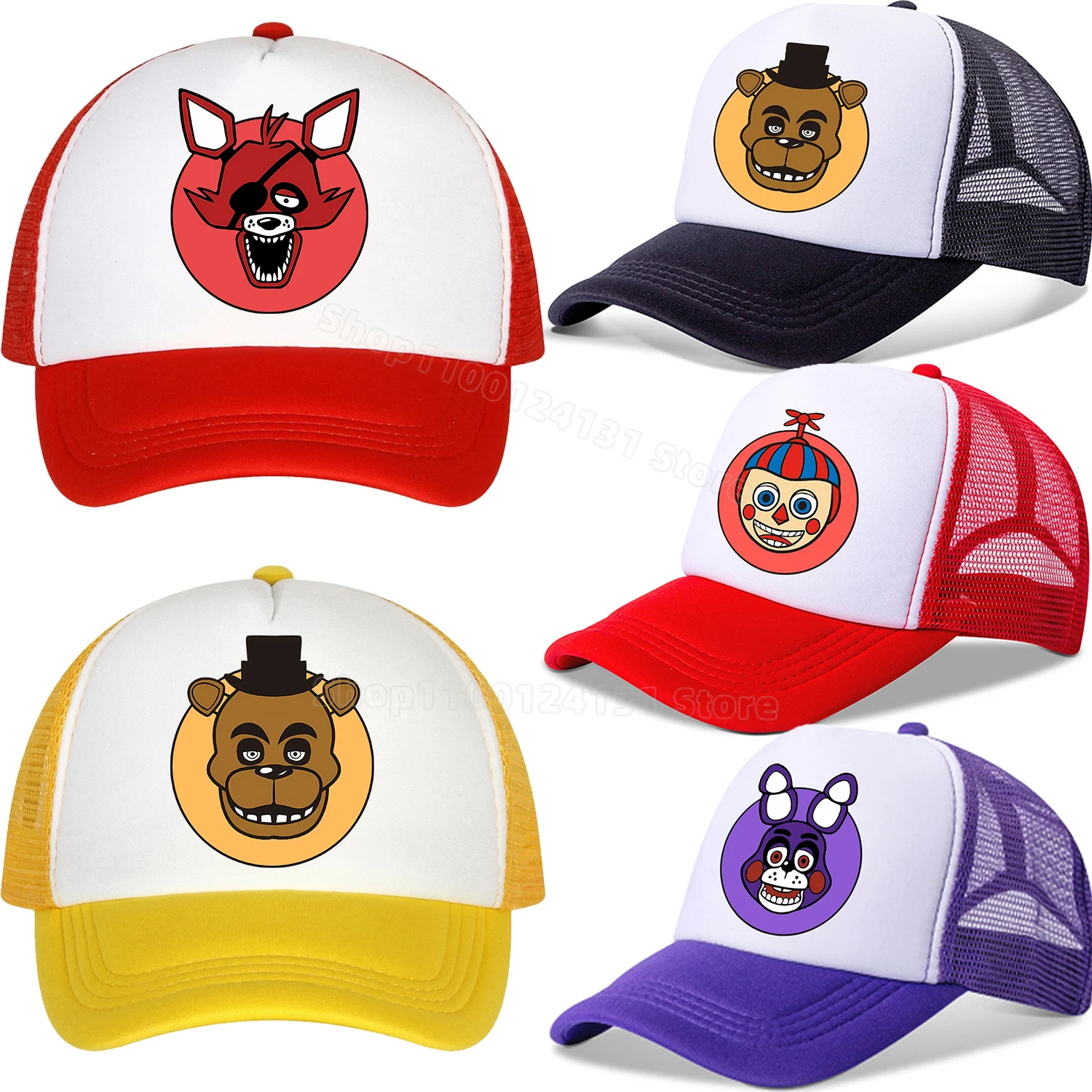 Summer Nights Clothing - Five Nights At Freddys Baseballkappe für
