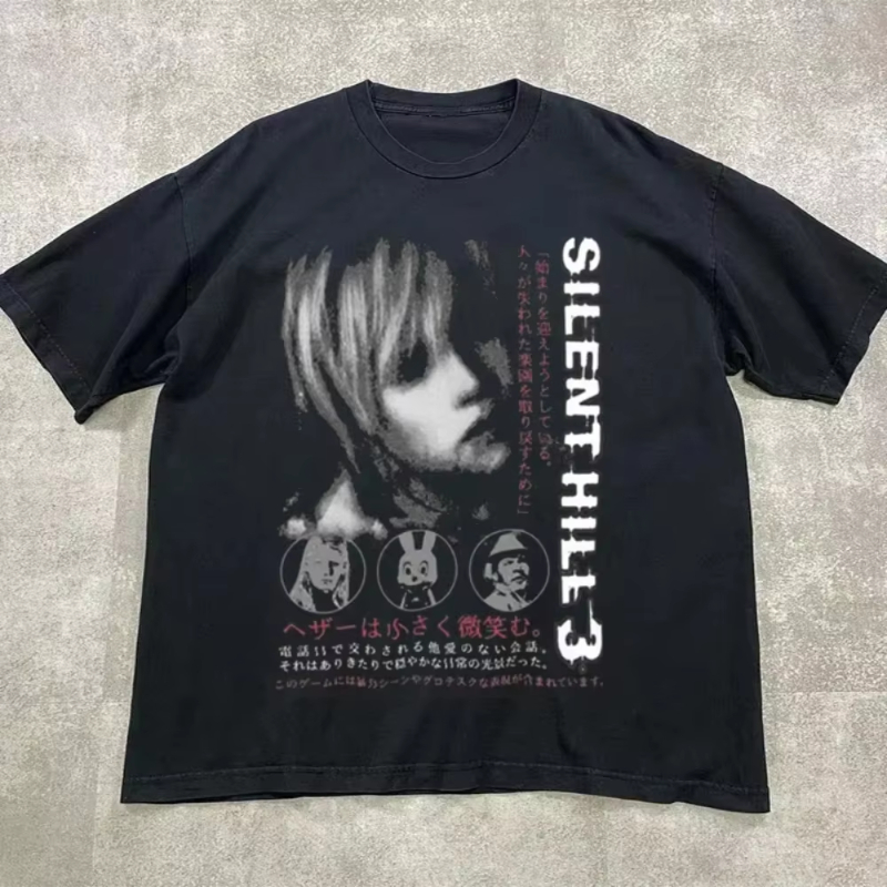 Summer Hill Clothing - Kleidung T-Shirt Damen Sommer-Top Silent Hill