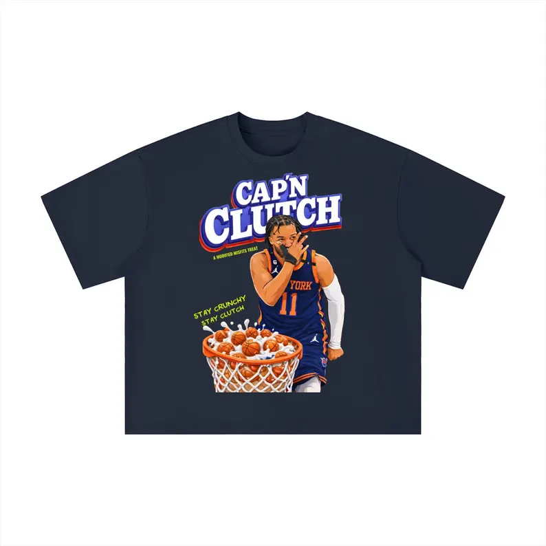 Summer Clothing Nyc - CAPN CLUTCH Knicks T-Shirt für Männer