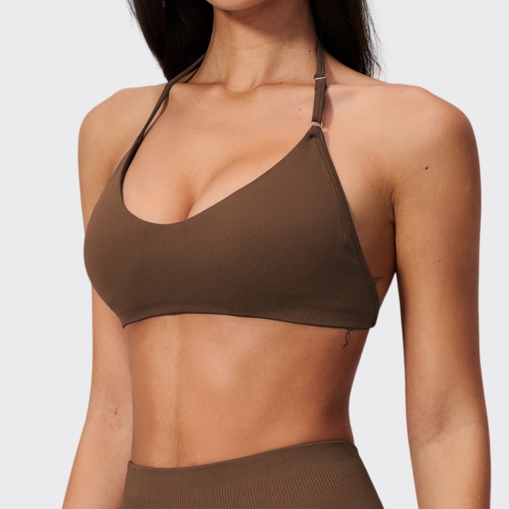 Summer Clothing Jd - Nahtloses Yoga-BH-Top für Damen, zum Laufen,