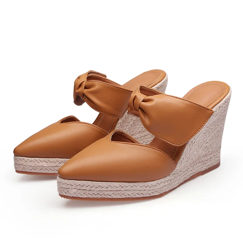 Espadrille Sandal Women - Damen-Sandalen mit hohem Absatz, Espadrille, Keilabsatz,