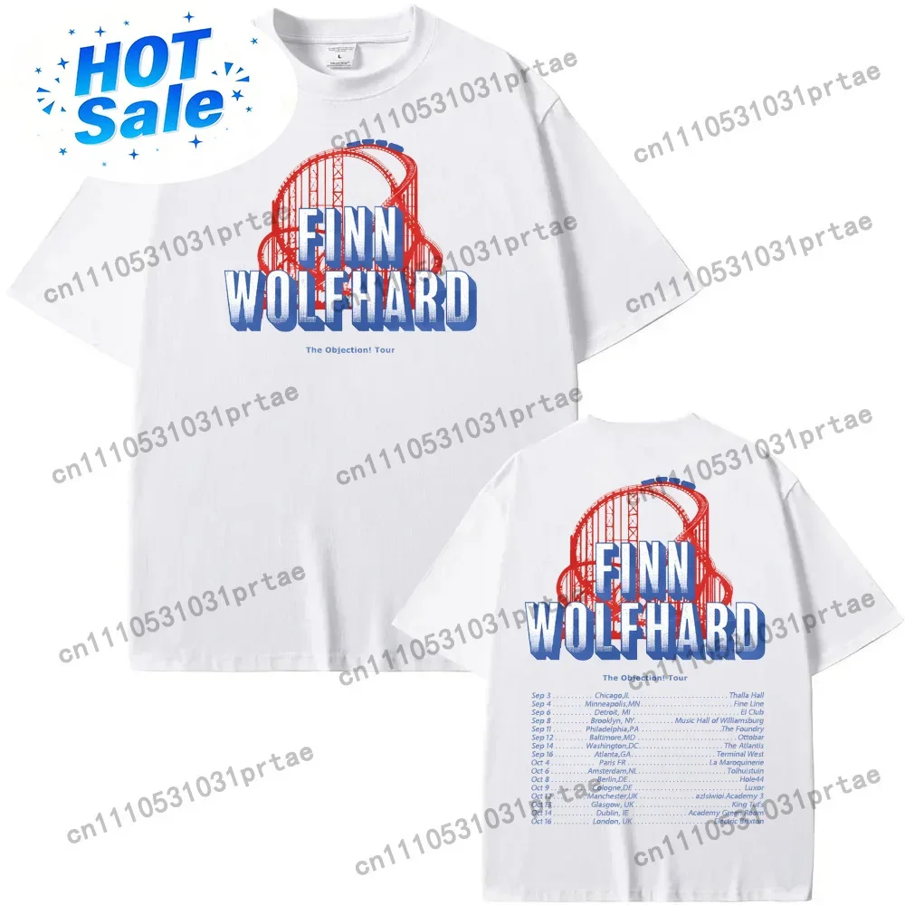 Summer Clothing Cartoon - Finn Wolfhard Tour T-Shirt Hochwertiges Sommer-T-Shirt