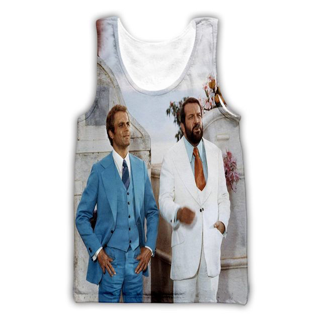 Summer Hill Clothing - Bud Spencer Terence Hill 3D-Druck Tanktops