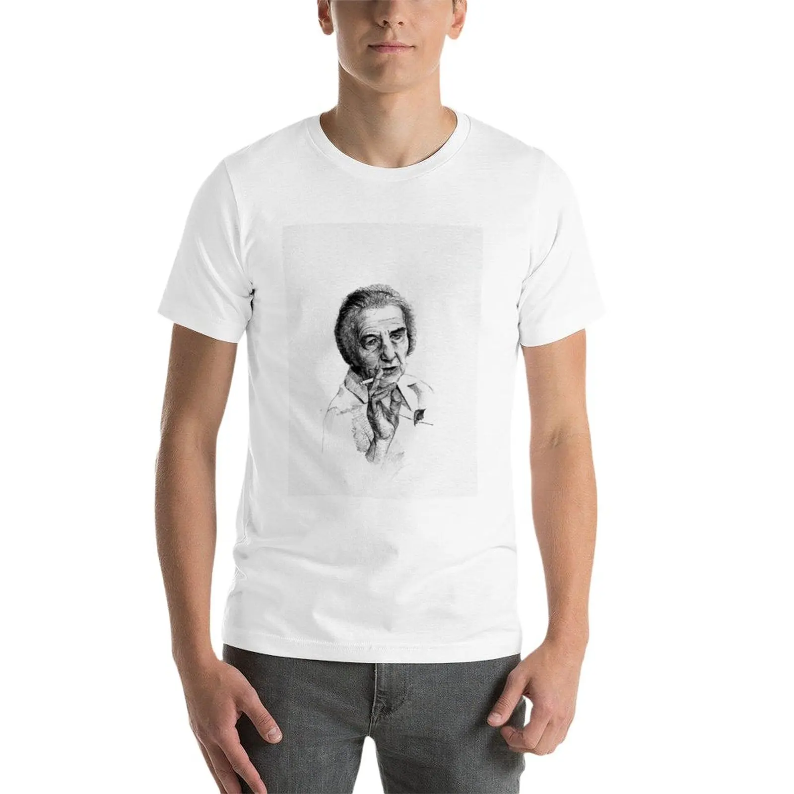 Neue Golda Meir T-Shirt ästhet – Summer Clothing Aesthetic Bewertung und Preis