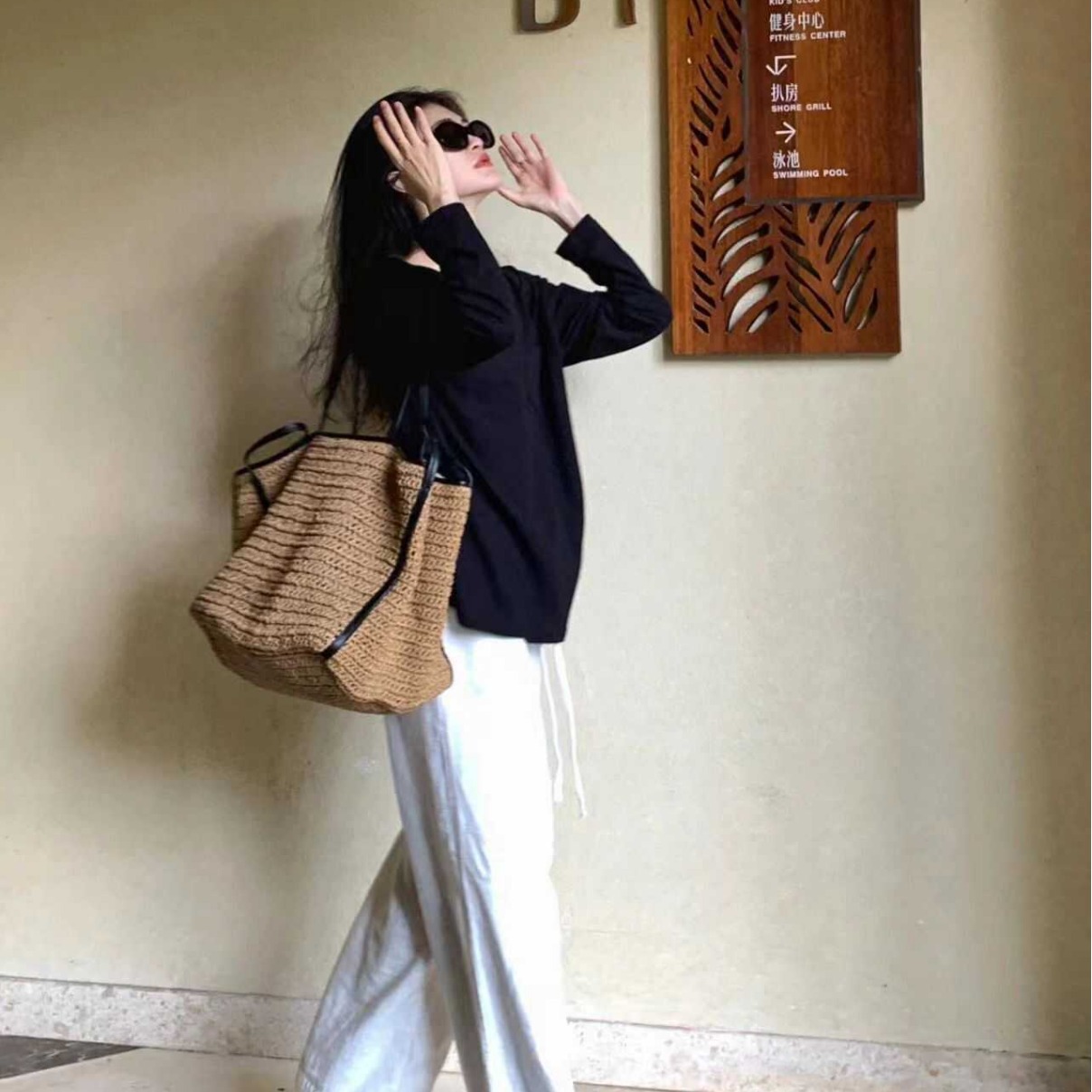NEUE gewebte Designer-Taschen  – Beach Bag Straw Bewertung und Preis