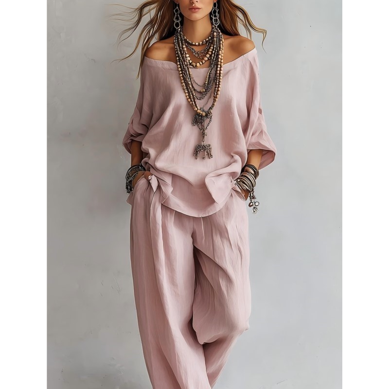 Sommer Neues Lässiges Zweiteil – Summer Clothing Linen Bewertung und Preis
