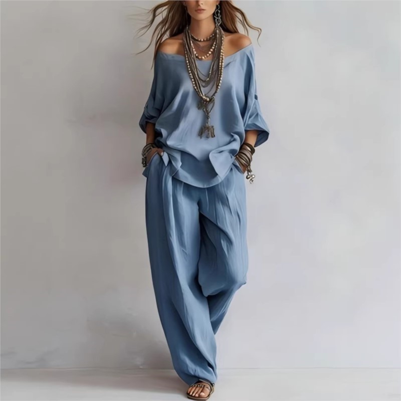 Sommer Neues Lässiges Zweiteil – Summer Clothing Linen Bewertung und Preis