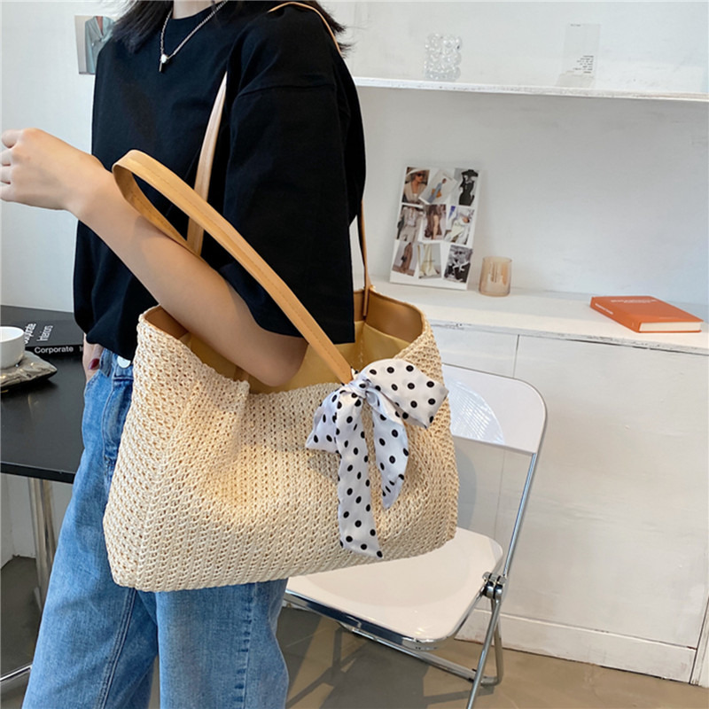 Sommers chal Bowknot Strohs ac – Beach Bag Straw Bewertung und Preis