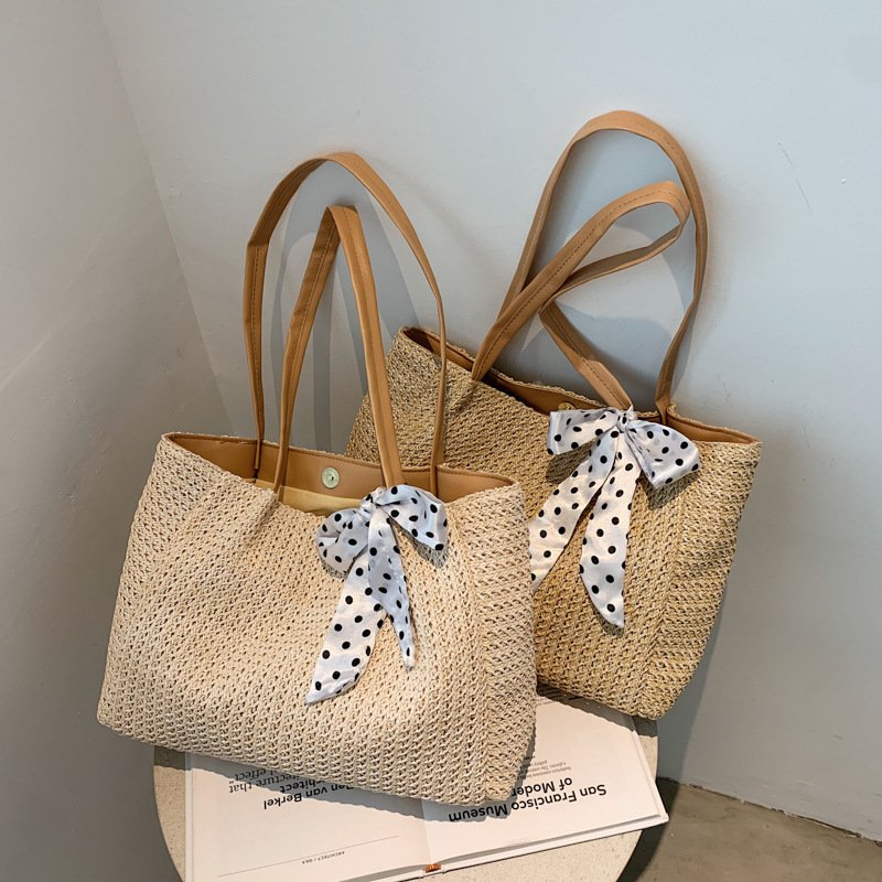 Sommers chal Bowknot Strohs ac – Beach Bag Straw Bewertung und Preis