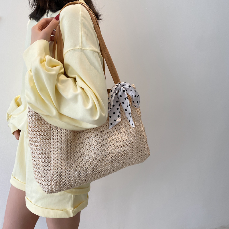 Sommers chal Bowknot Strohs ac – Beach Bag Straw Bewertung und Preis