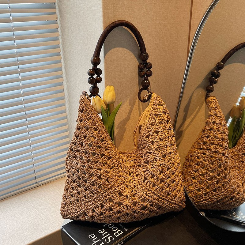 Strandurlaubsstil Große Kapazi – Beach Bag Straw Bewertung und Preis