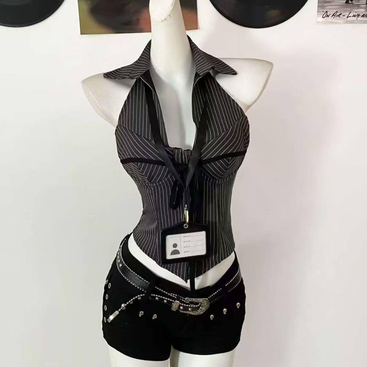 Amerikanischer Stil Y2K Vintag – Summer Clothing Set For Girls Bewertung und Preis