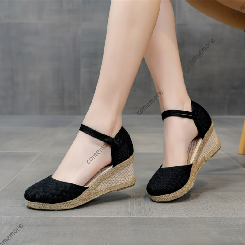 Comemore Sandalen mit hohem Ab – Espadrille Sandal Women Bewertung und Preis