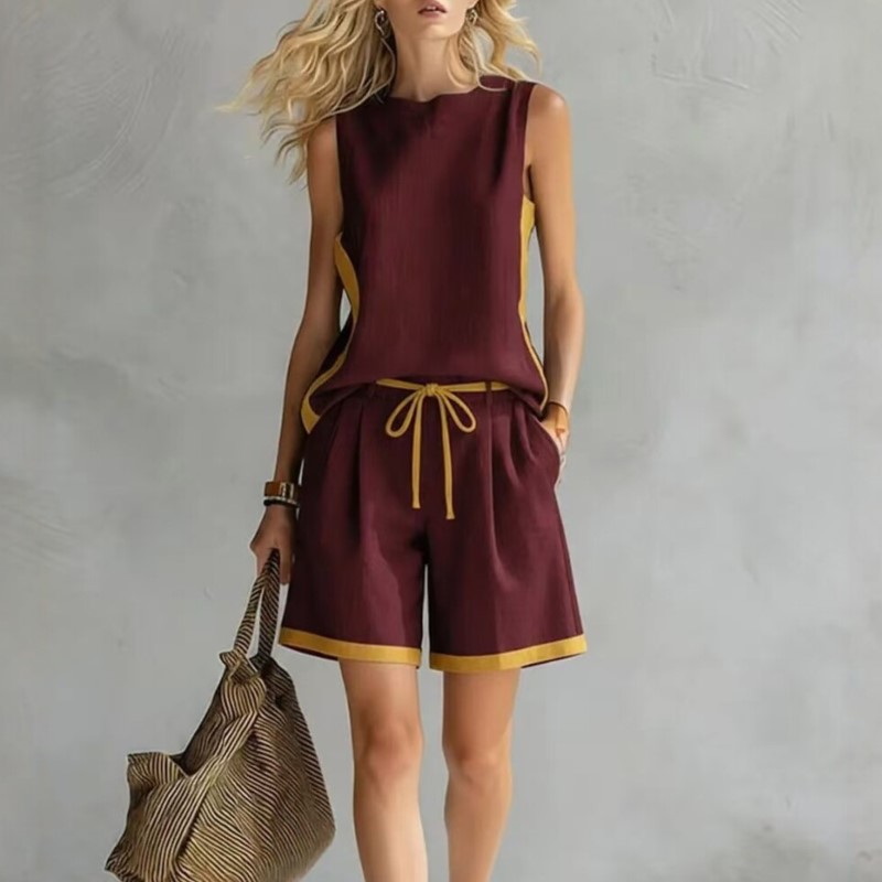 2026 Sommer Neues Ärmelloses W – Summer Clothing Set For Girls Bewertung und Preis