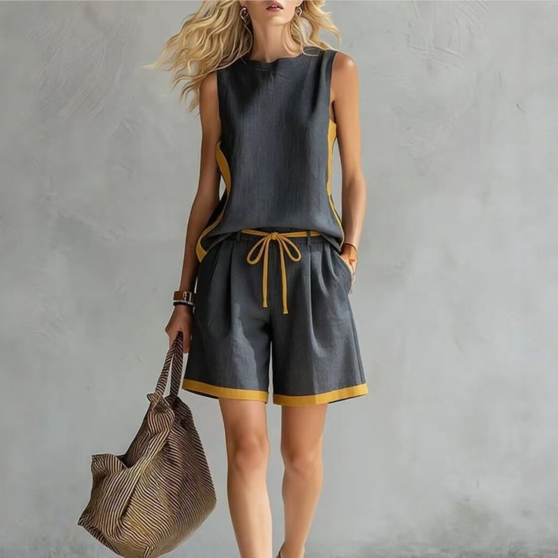2026 Sommer Neues Ärmelloses W – Summer Clothing Set For Girls Bewertung und Preis
