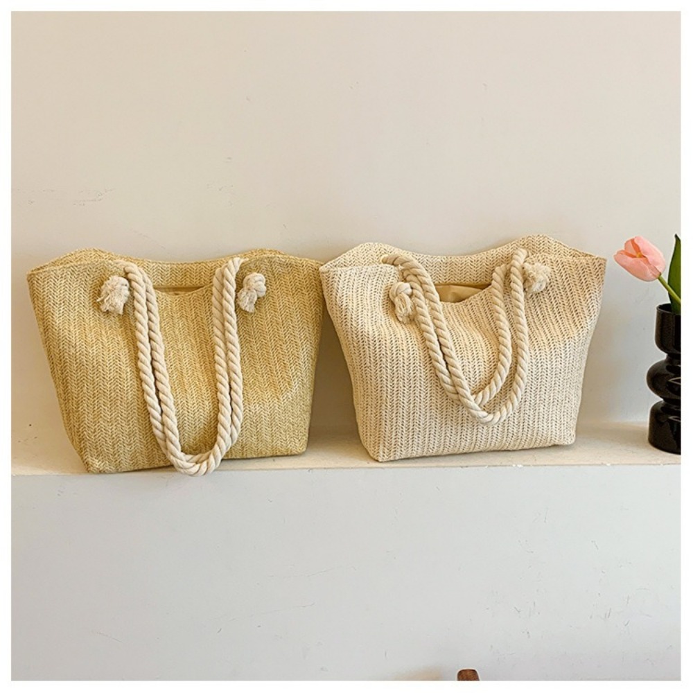 Neue Sommer-Strandtasche mit G – Beach Bag Straw Bewertung und Preis
