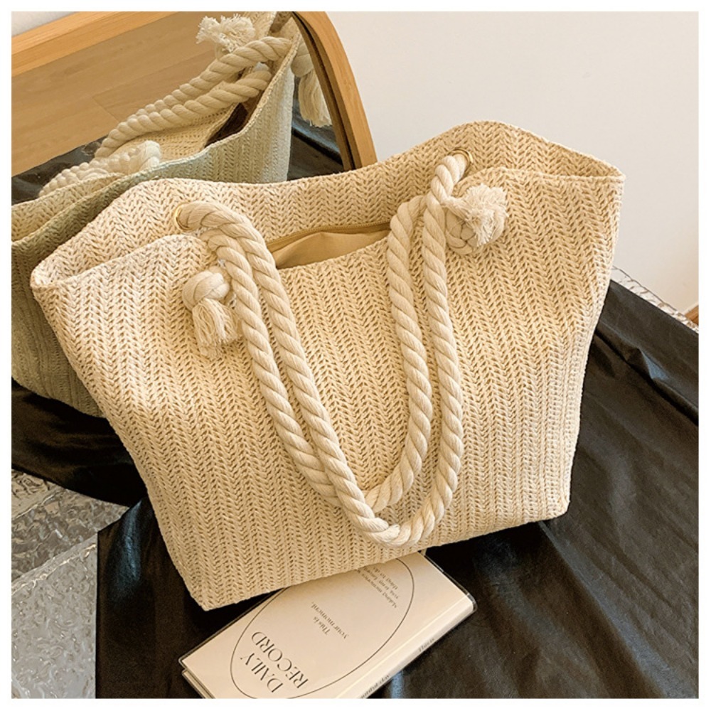 Neue Sommer-Strandtasche mit G – Beach Bag Straw Bewertung und Preis