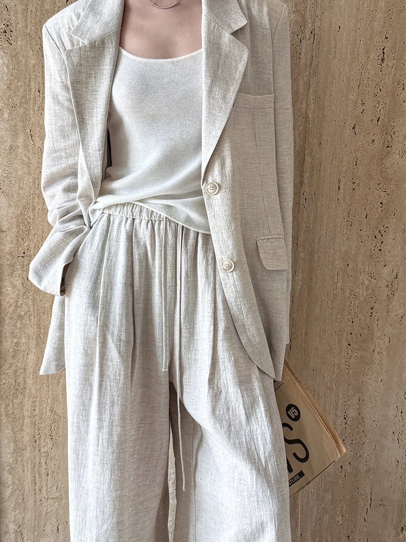 Herbst High-end-Leinen Materia – Summer Clothing Linen Bewertung und Preis