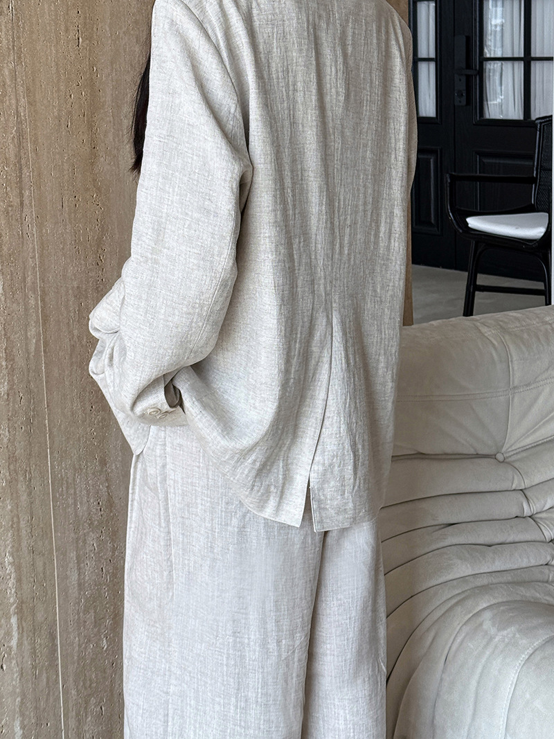 Herbst High-end-Leinen Materia – Summer Clothing Linen Bewertung und Preis