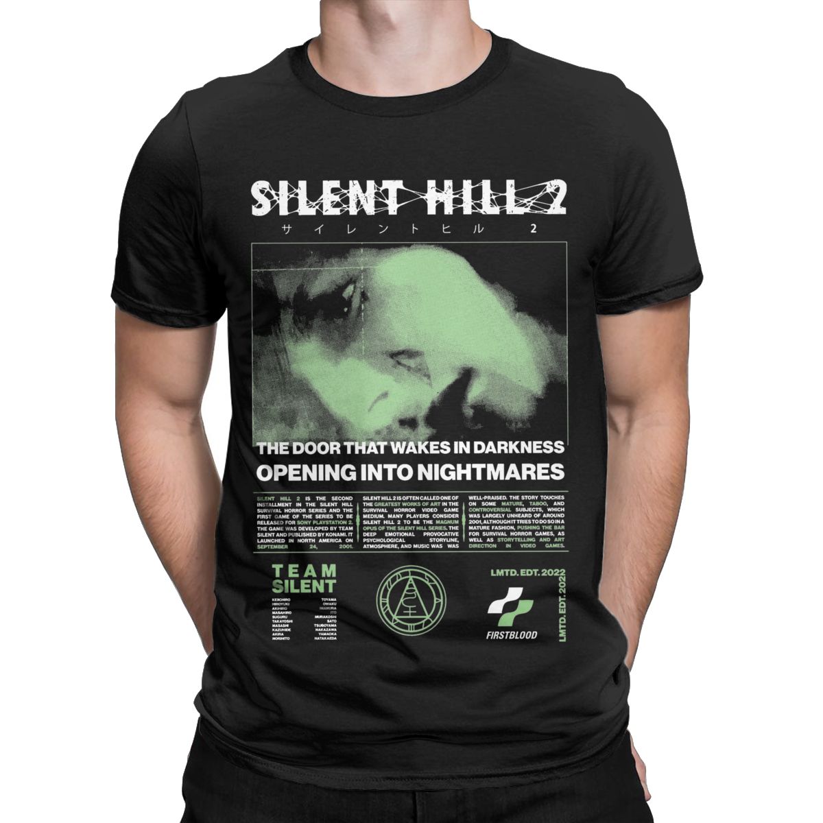 Männer Silent Hill 2 T Shirts  – Summer Hill Clothing Bewertung und Preis
