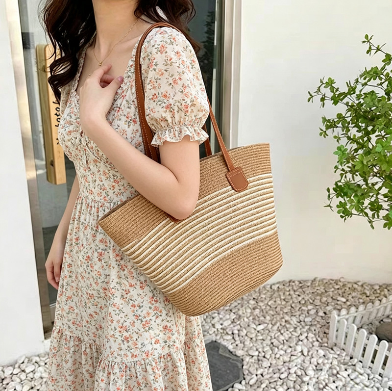 CLAREGQI Damen-Tragetasche aus – Beach Bag Straw Bewertung und Preis