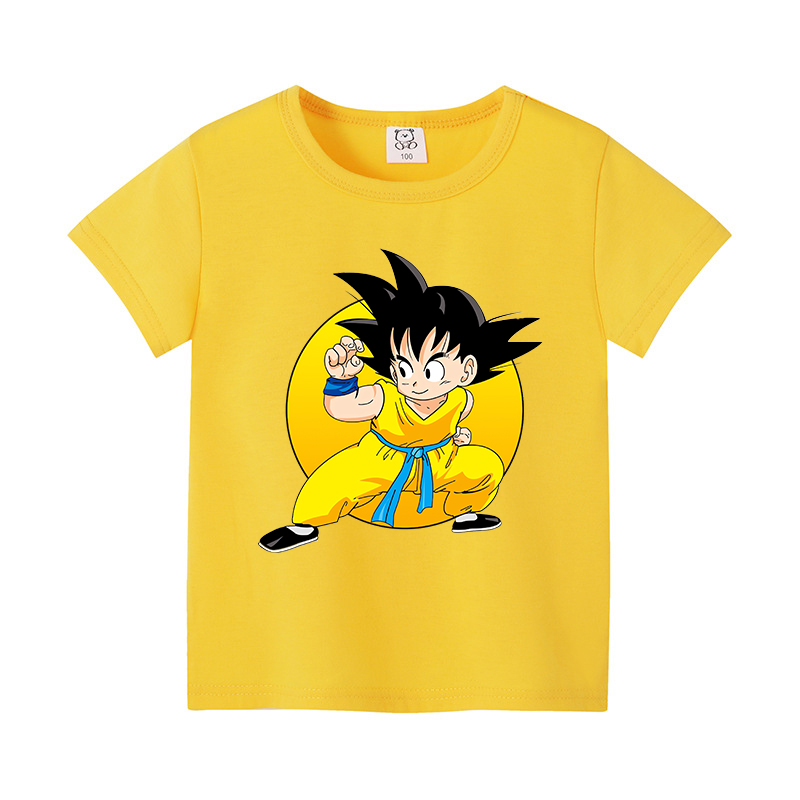 Dragon Ball Goku T-Shirt Kinde – Summer Clothing Cartoon Bewertung und Preis