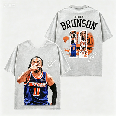 2026 Jalen Brunson 11 Bedruckt – Summer Clothing Nyc Bewertung und Preis