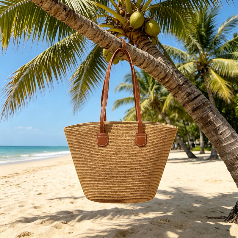 CLAREGQI Damen-Tragetasche aus – Beach Bag Straw Bewertung und Preis