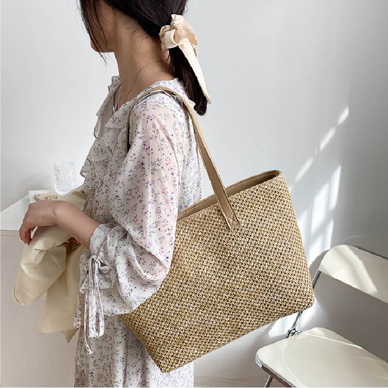 2026 Sommer Strand Strohtasche – Beach Bag Straw Bewertung und Preis