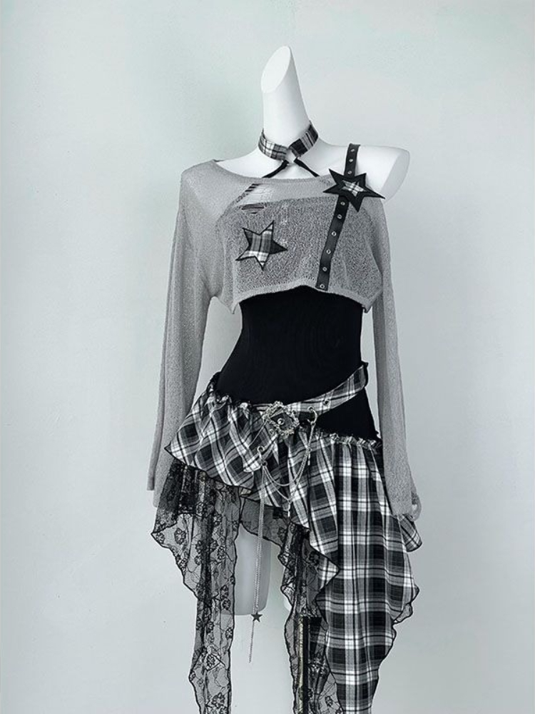 2000er Jahre Y2K Spicy Girl De – Summer Clothing Set For Girls Bewertung und Preis