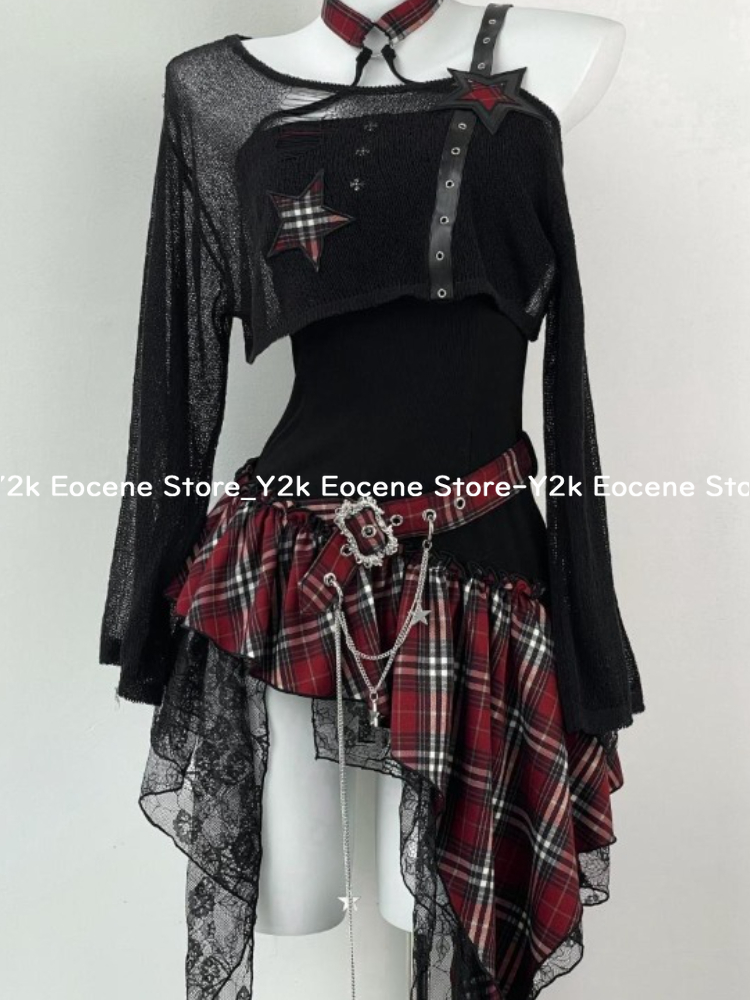 2000er Jahre Y2K Spicy Girl De – Summer Clothing Set For Girls Bewertung und Preis