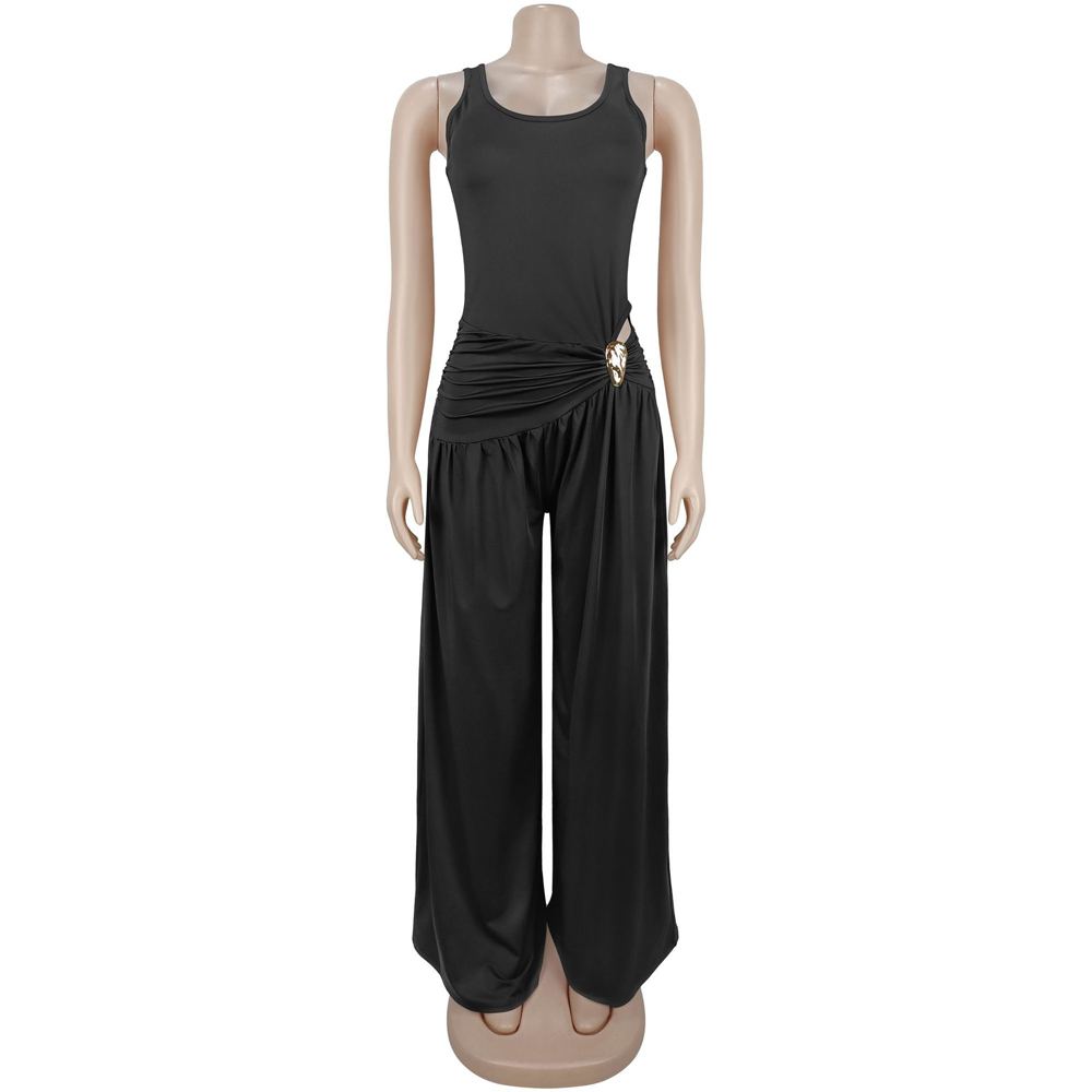 Einfarbiges 2-Teiliges Damen-S – Palazzo Pant Wide Bewertung und Preis
