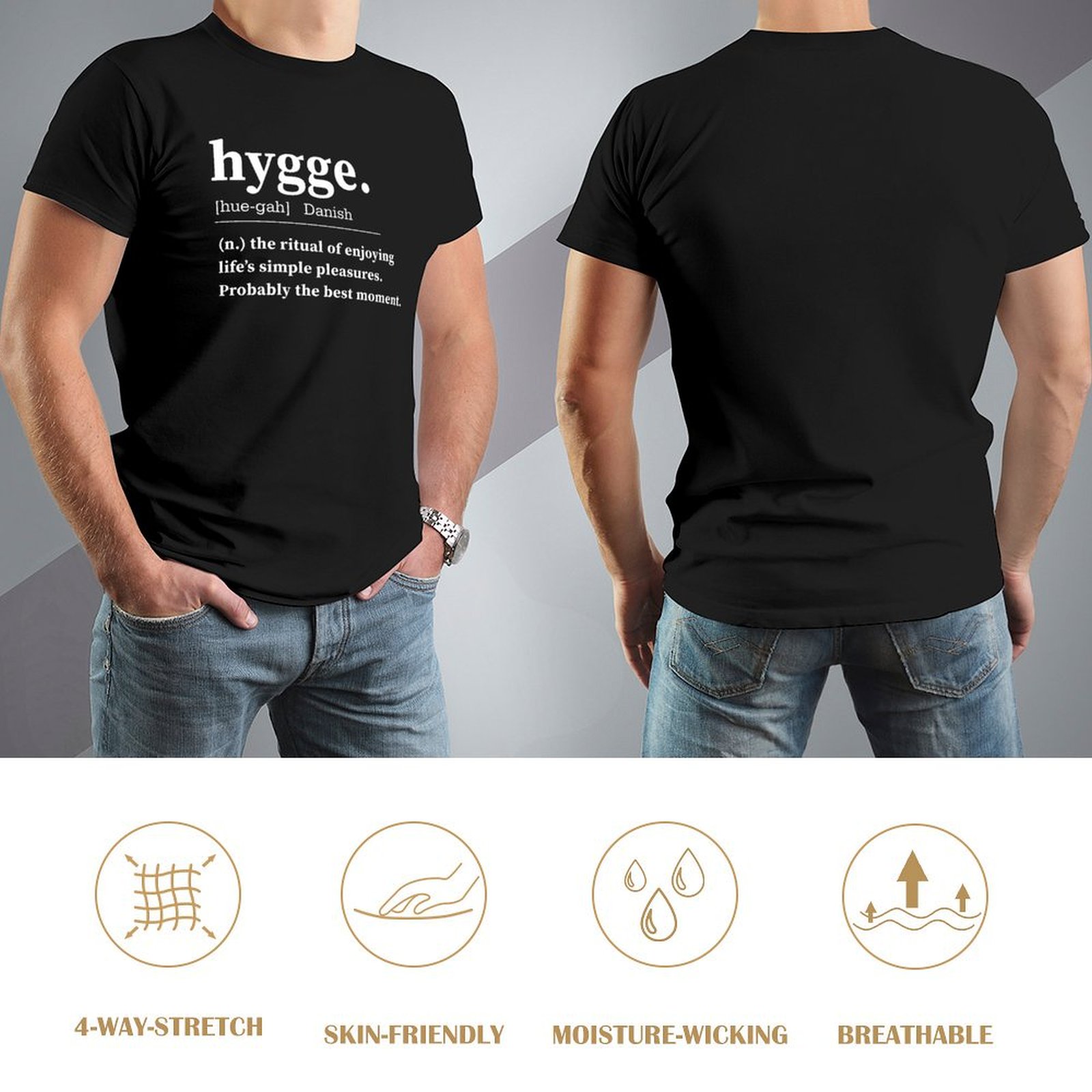 Hygge Definition Quote Design  – Summer Clothing Aesthetic Bewertung und Preis