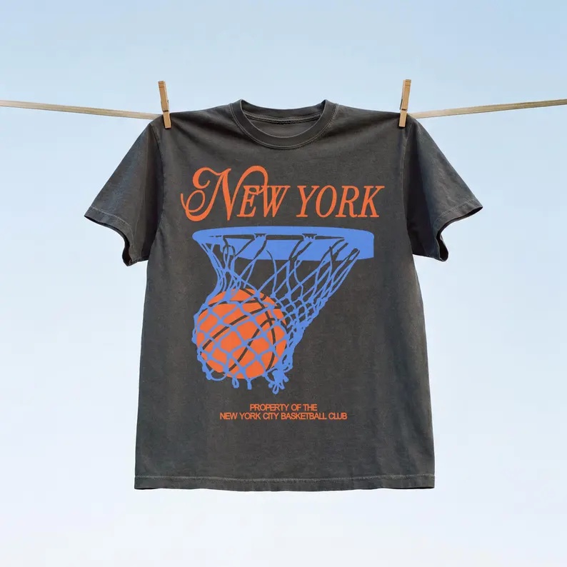 New York Basketball T-Shirt fü – Summer Clothing Nyc Bewertung und Preis