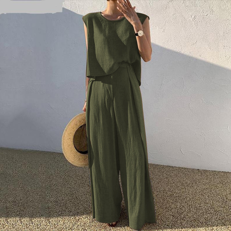 2-teilige Damen-Sets 2026 Früh – Summer Clothing Linen Bewertung und Preis